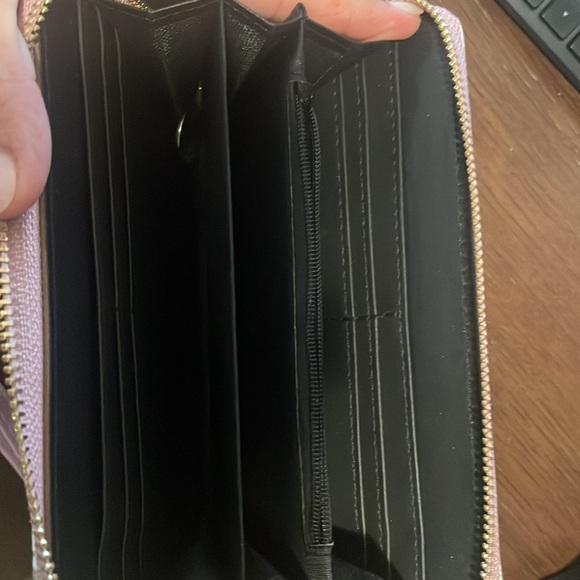 NWOT wallet (pink white and gold) - Picture 3 of 4